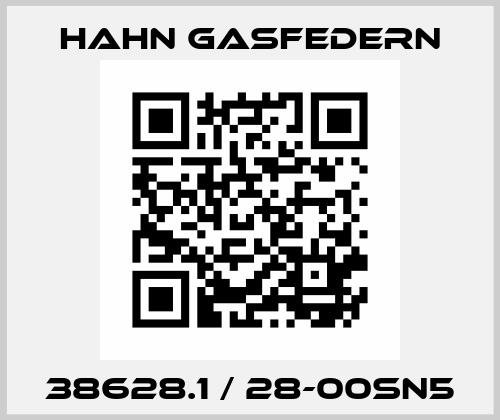 38628.1 / 28-00SN5 Hahn Gasfedern