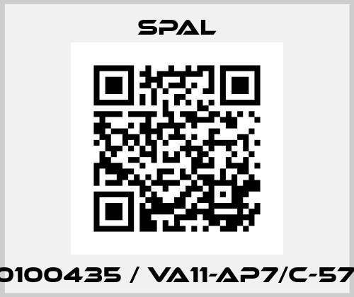 30100435 / VA11-AP7/C-57A SPAL