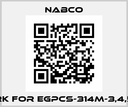 RK for EGPCS-314M-3,4,5 Nabco