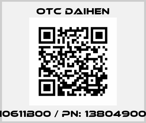 L10611B00 / PN: 138049004 Otc Daihen
