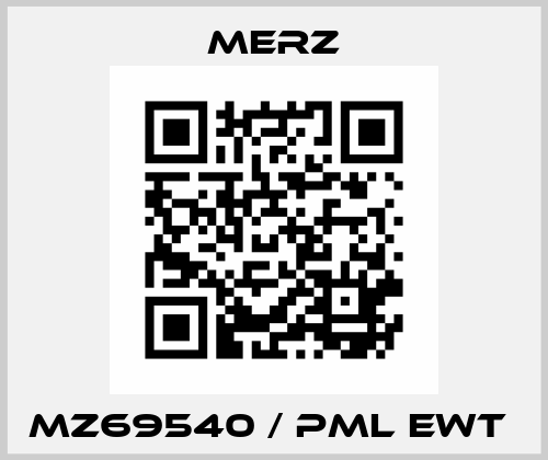 MZ69540 / PML EWT  Merz