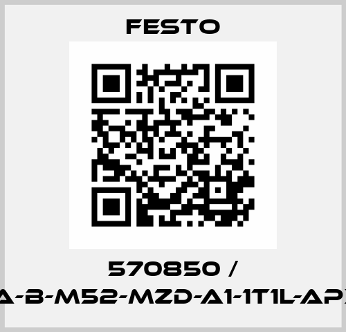 570850 / VSVA-B-M52-MZD-A1-1T1L-APX-0.5 Festo