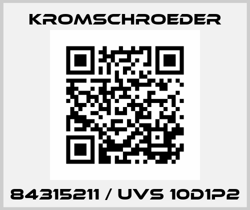 84315211 / UVS 10D1P2 Kromschroeder