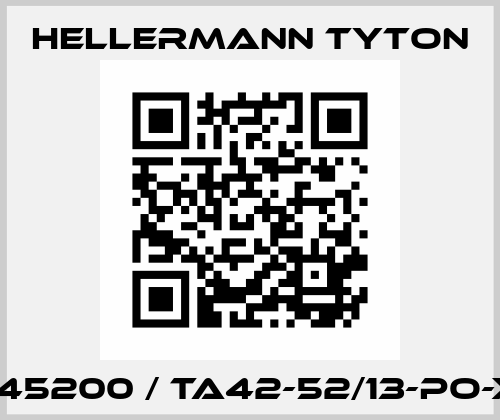 318-45200 / TA42-52/13-PO-X-BK Hellermann Tyton