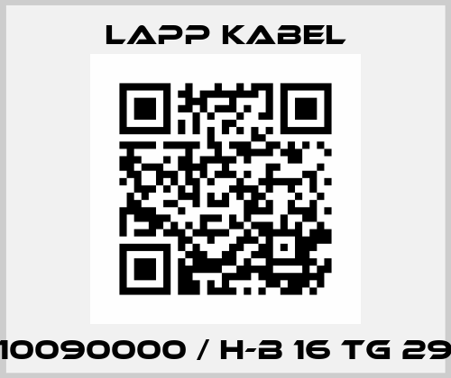 10090000 / H-B 16 TG 29 Lapp Kabel