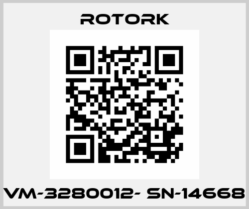VM-3280012- SN-14668 Rotork
