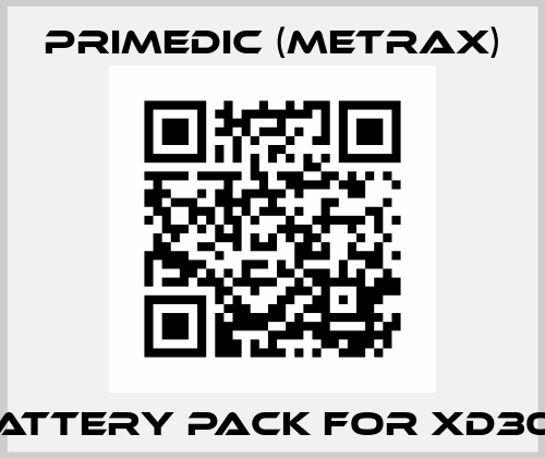 battery pack for XD300 Primedic (Metrax)