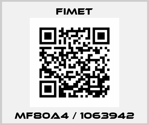 MF80A4 / 1063942 Fimet