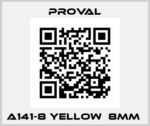 A141-8 yellow  8mm  Proval