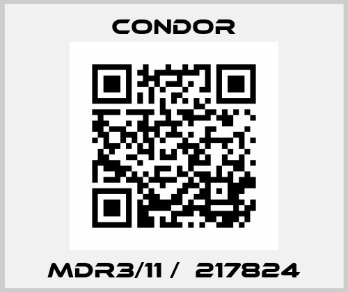 MDR3/11 /  217824 Condor