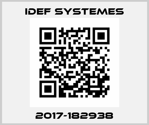 2017-182938 idef systemes
