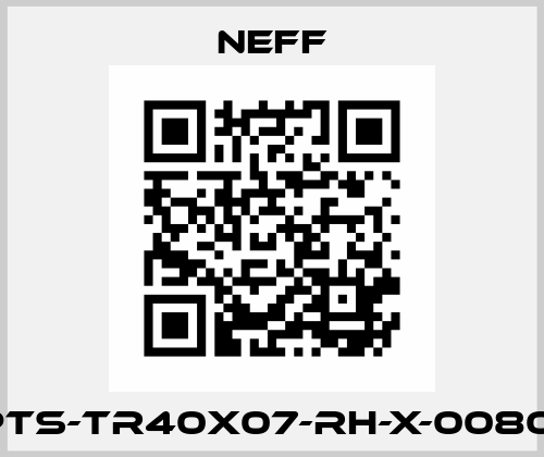TGS-RPTS-TR40X07-RH-X-00805,0-X-0 Neff