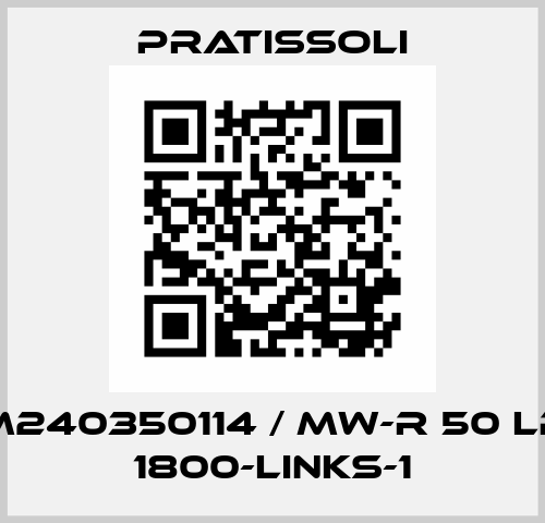 M240350114 / MW-R 50 LP 1800-links-1 Pratissoli