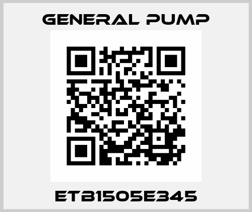 ETB1505E345 General Pump