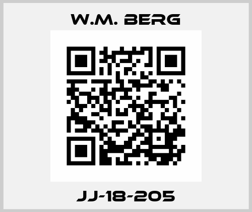JJ-18-205 W.M. BERG