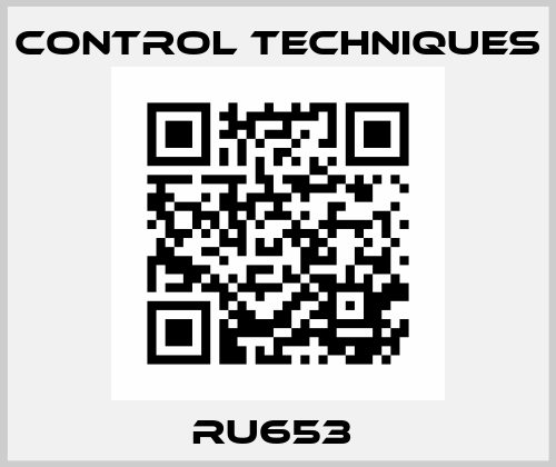 RU653  Control Techniques