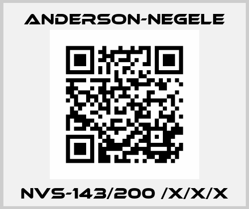 NVS-143/200 /X/X/X Anderson-Negele