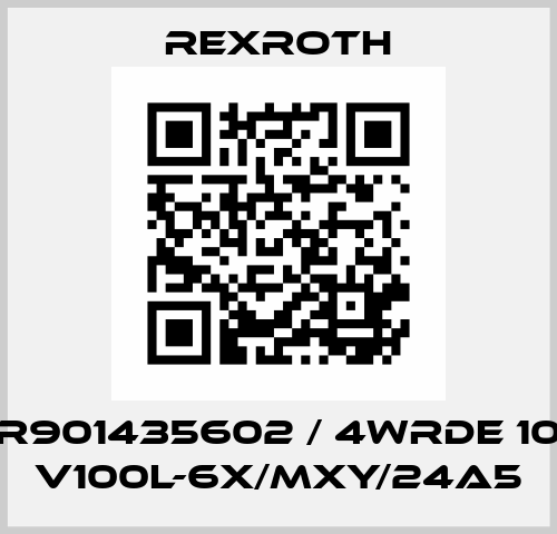 R901435602 / 4WRDE 10 V100L-6X/MXY/24A5 Rexroth