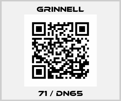 71 / DN65 Grinnell