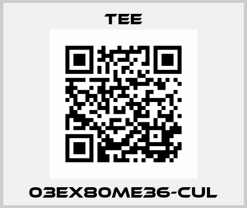 03EX80ME36-CUL TEE
