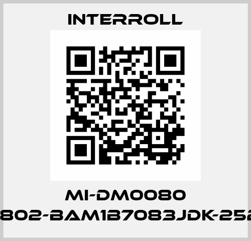 MI-DM0080 DM0802-BAM1B7083JDK-252mm Interroll