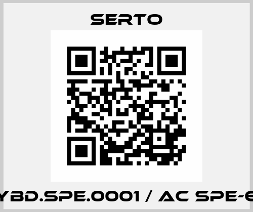 YBD.SPE.0001 / AC SPE-6 Serto