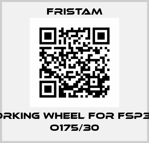 working wheel for FSP353 O175/30 Fristam