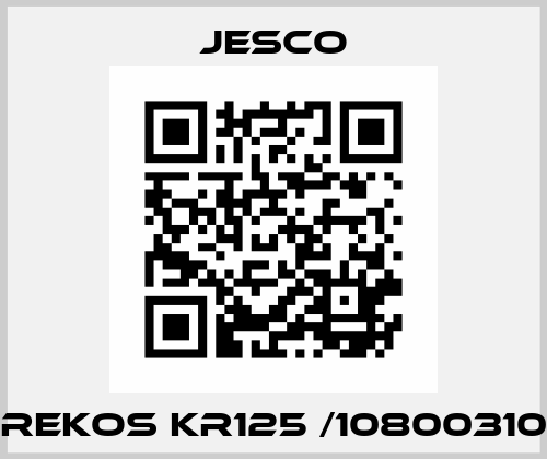 REKOS KR125 /10800310 Jesco