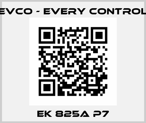 EK 825A P7 EVCO - Every Control