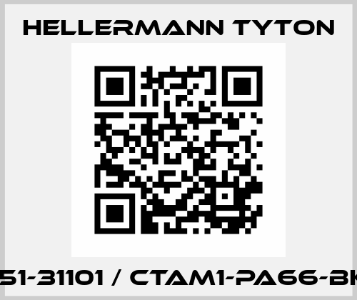 151-31101 / CTAM1-PA66-BK Hellermann Tyton