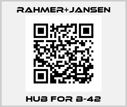 hub for B-42 Rahmer+Jansen
