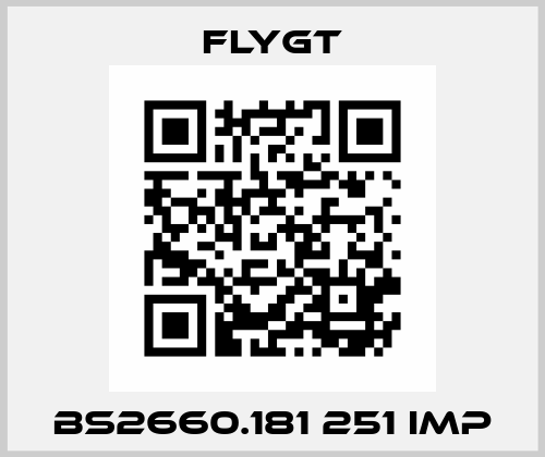 BS2660.181 251 imp Flygt