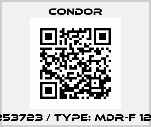 PN: 253723 / Type: MDR-F 12HE-S Condor