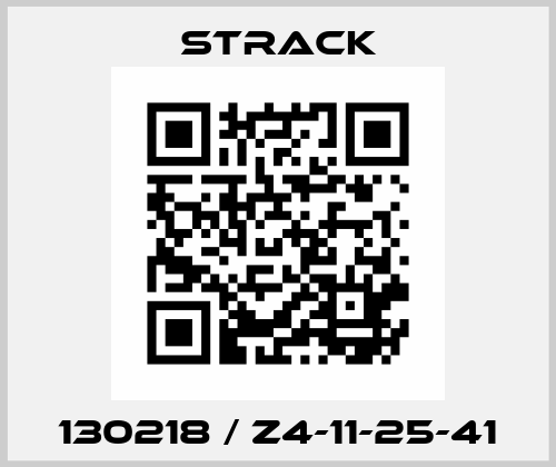 130218 / Z4-11-25-41 Strack