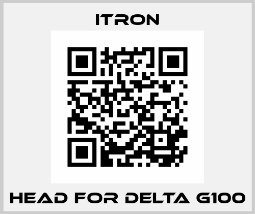 head for Delta G100 Itron