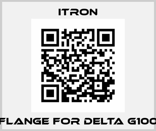 flange for Delta G100 Itron