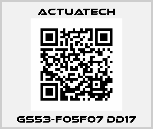 GS53-F05F07 DD17 Actuatech