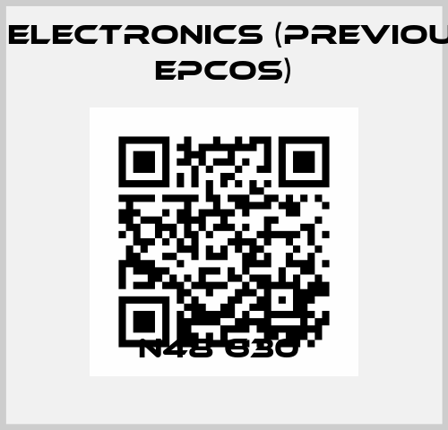 N48 630  TDK Electronics (previously EPCOS)