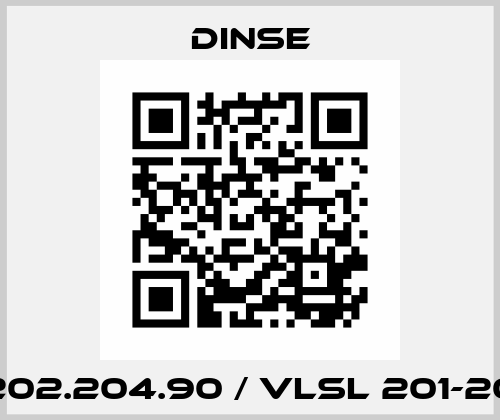 202.204.90 / VLSL 201-20 Dinse