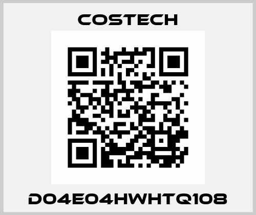 D04E04HWHTQ108 Costech
