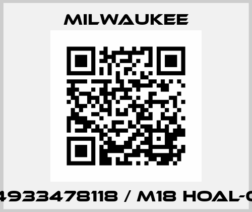 4933478118 / M18 HOAL-0 Milwaukee