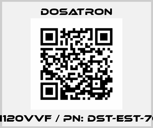 PJDI120VVF / PN: DST-EST-7624 Dosatron