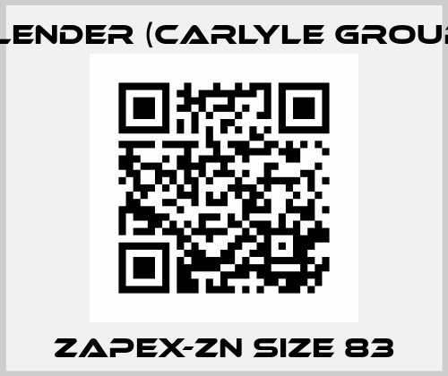 ZAPEX-ZN Size 83 Flender (Carlyle Group)