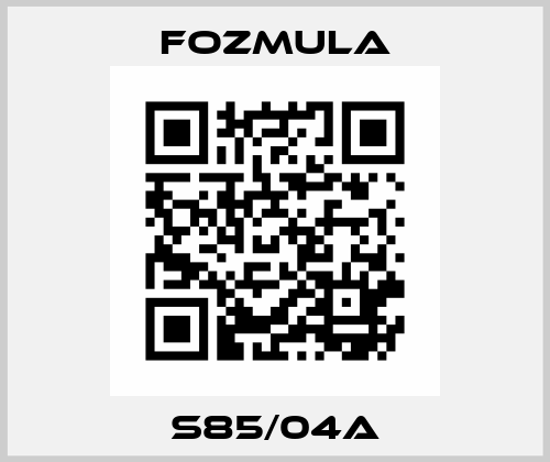 S85/04A Fozmula