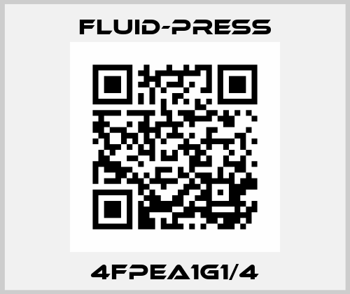 4FPEA1G1/4 Fluid-Press