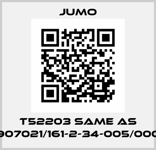 T52203 same as 907021/161-2-34-005/000 Jumo
