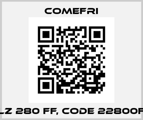 THLZ 280 FF, code 22800F00 Comefri