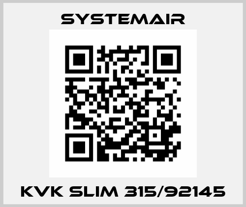 KVK Slim 315/92145 Systemair