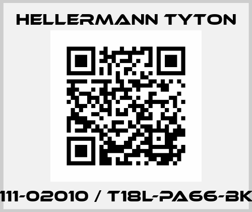 111-02010 / T18L-PA66-BK Hellermann Tyton