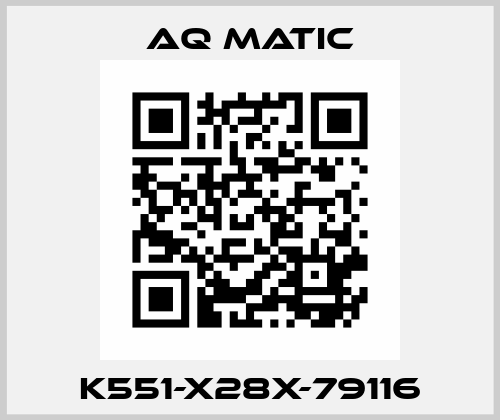 K551-X28X-79116 AquaMatic
